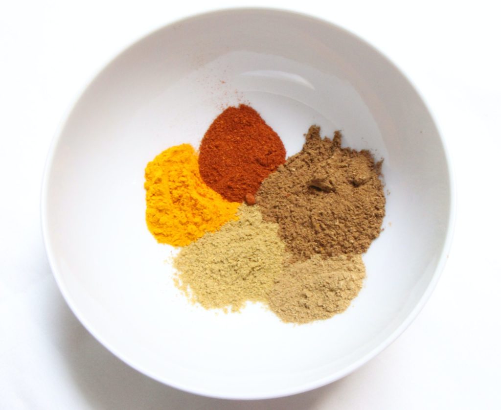 ground spices for curry