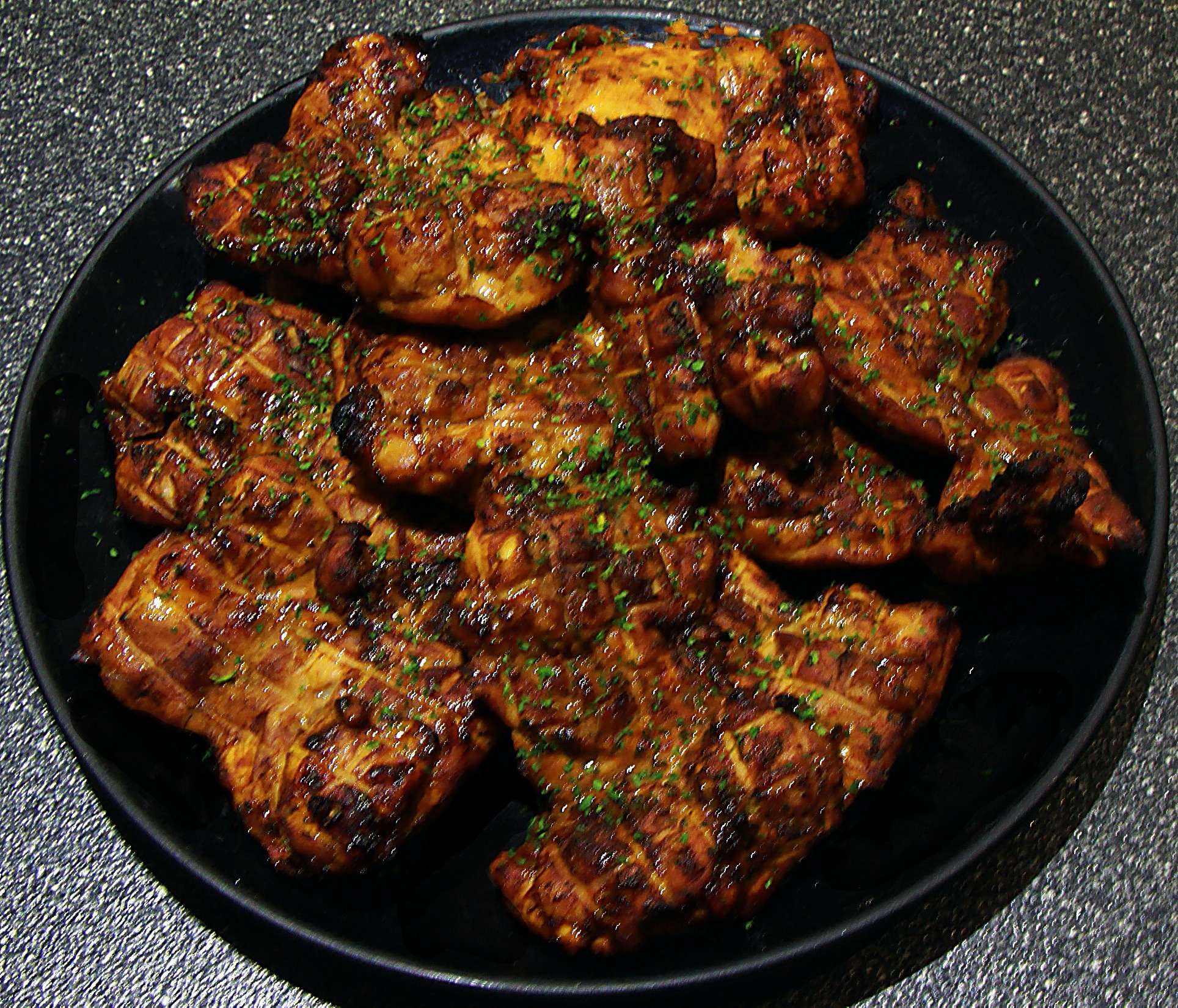 Divine Oven-Grilled Chicken Thighs