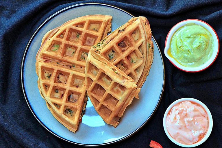 Sunday Brunch Savoury Waffles