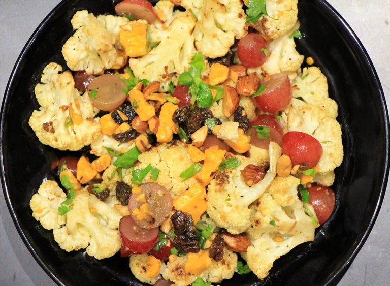 Hearty Roasted Cauliflower Salad