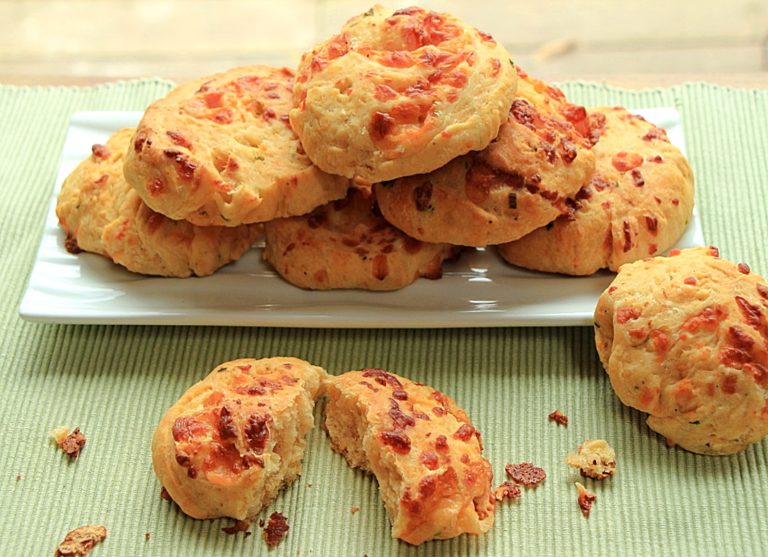 Flaky Cheese Tea Biscuits