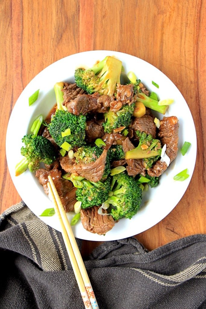 Asian beef and broccoli