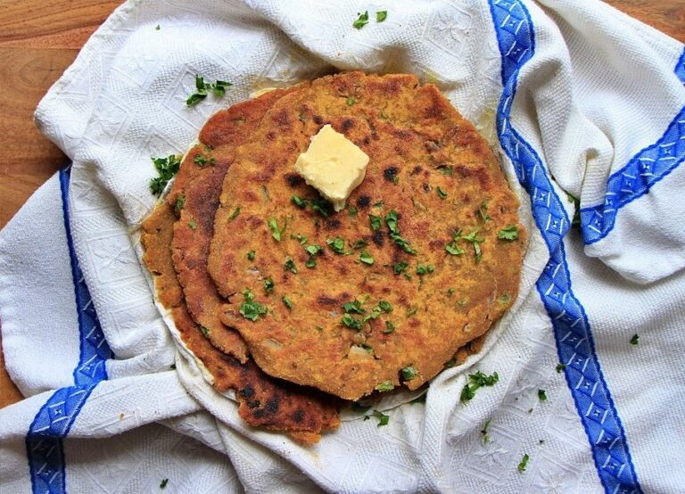 Leftover Lentil Flatbread