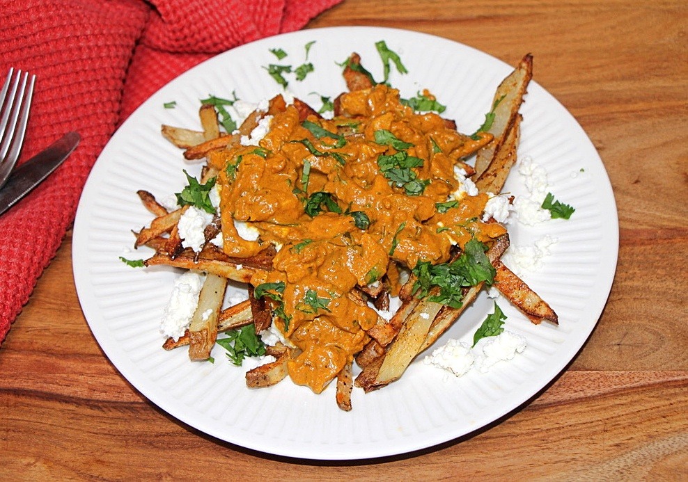 Butter Chicken Masala Poutine