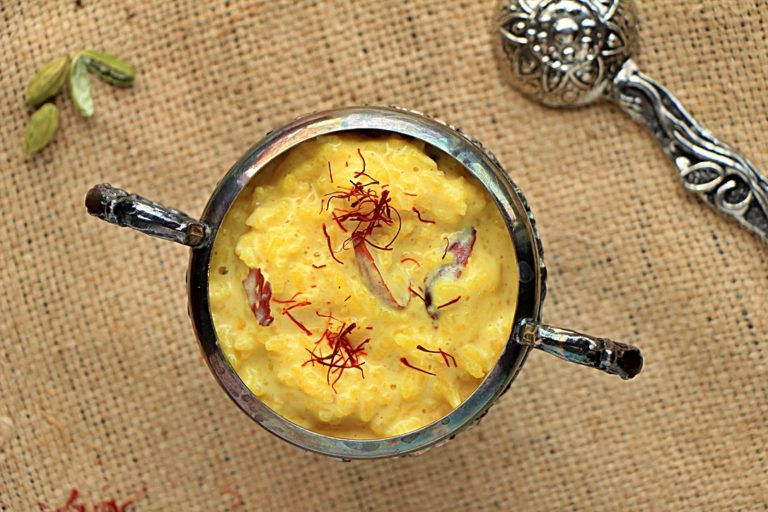 Creamy Indian rice pudding