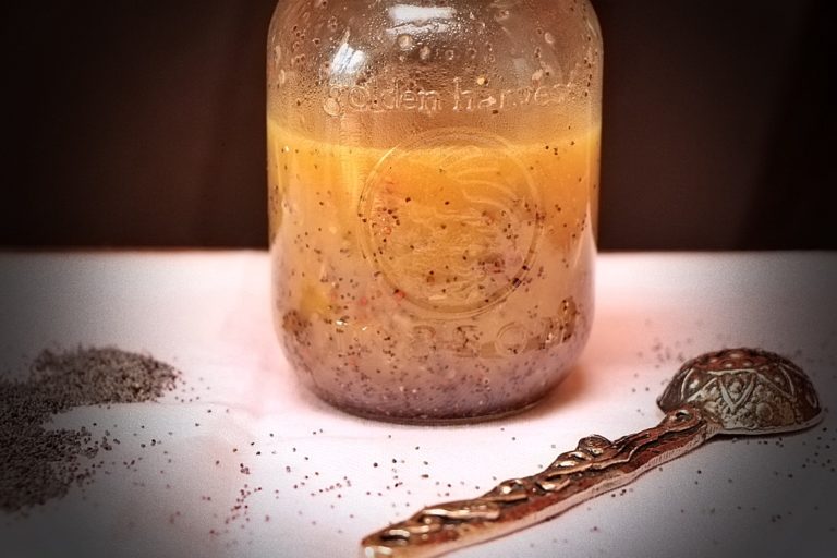 Onion Poppyseed Vinaigrette