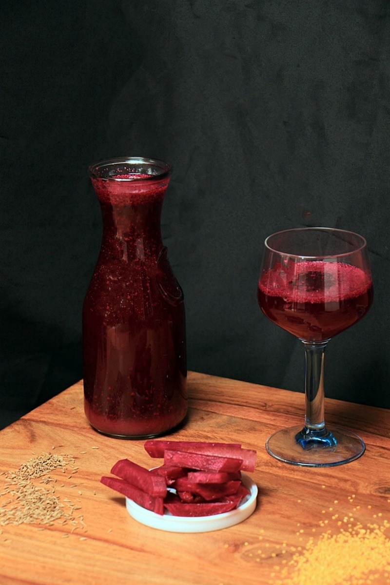 Indian Beet Probiotic Drink – Kanji