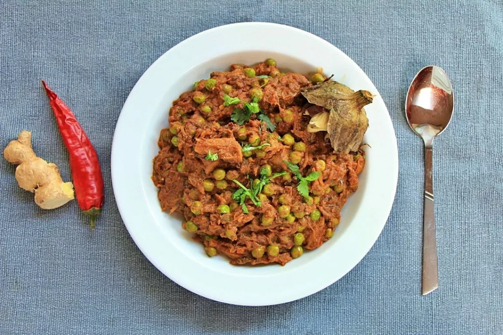 Roasted eggplant curry