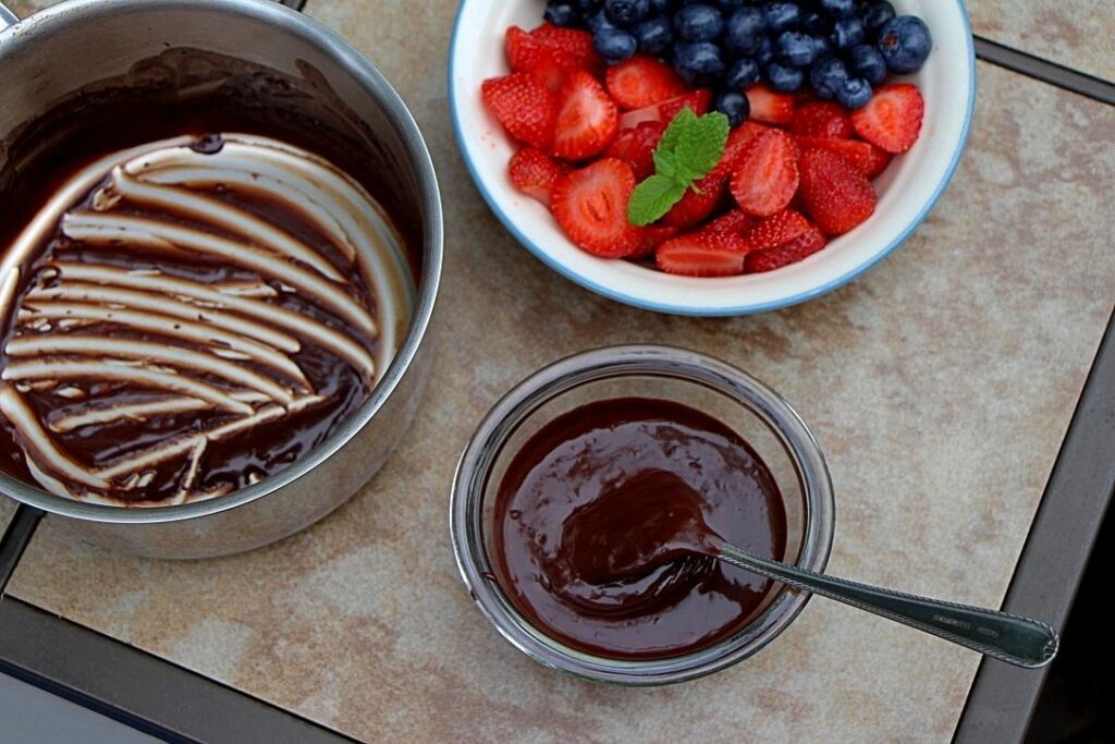 Chocolate sauce