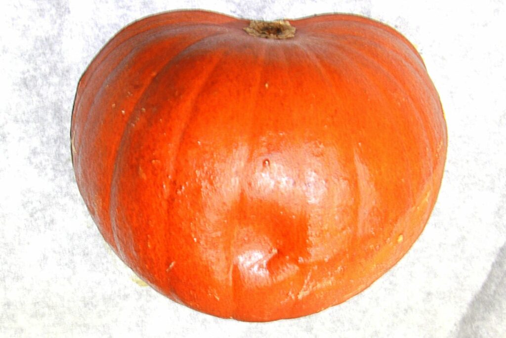 Baked pumpkin