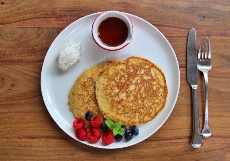 Fluffy Gluten Free Pumpkin Pancakes