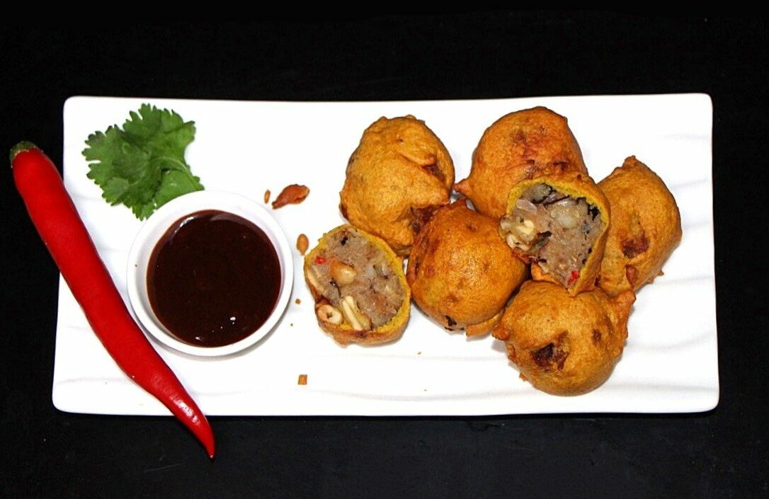 Fried Spiced Potato Balls