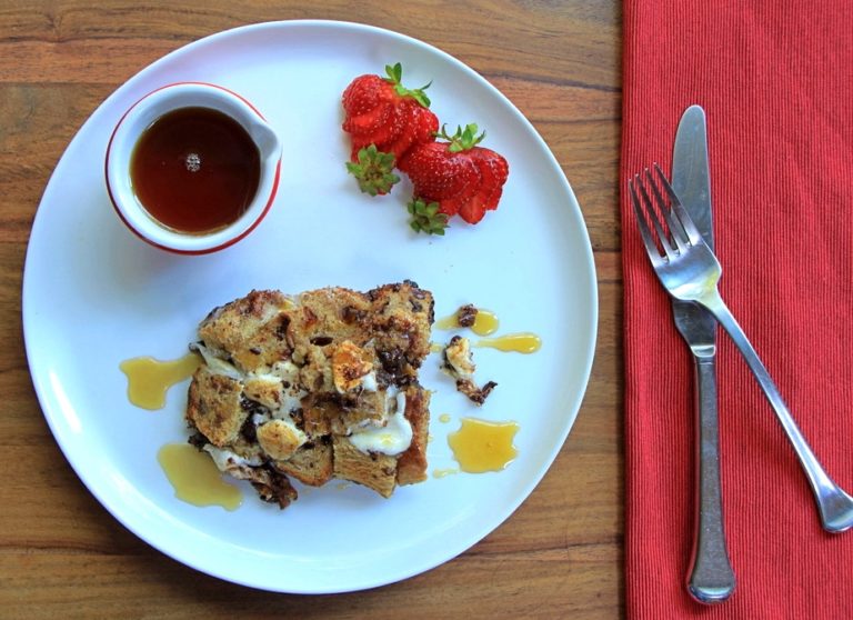 Baked S’mores French Toast