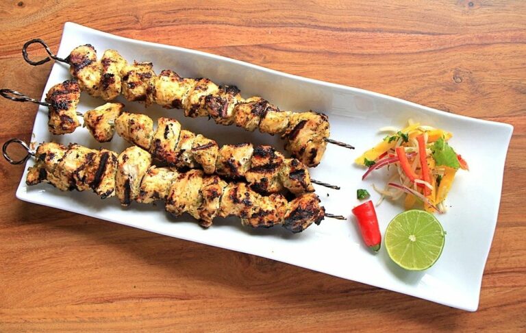 Easy Thai Chicken Skewers