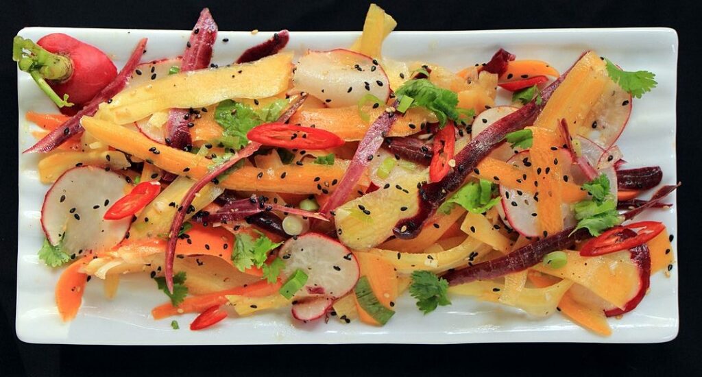 Heirloom Carrot and Radish Salad