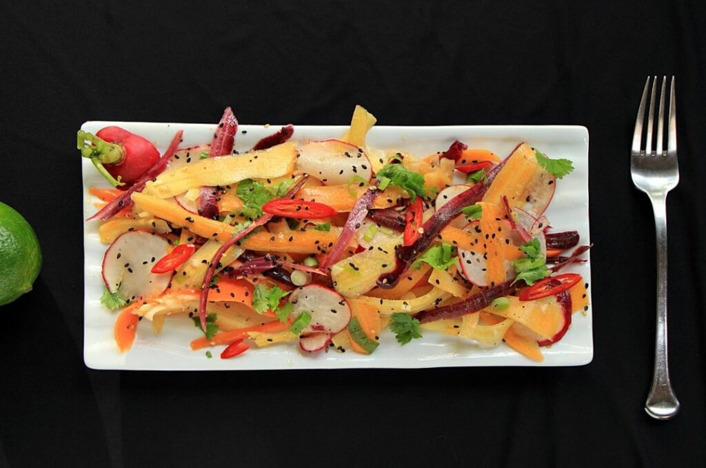 Heirloom Carrot and Radish Salad