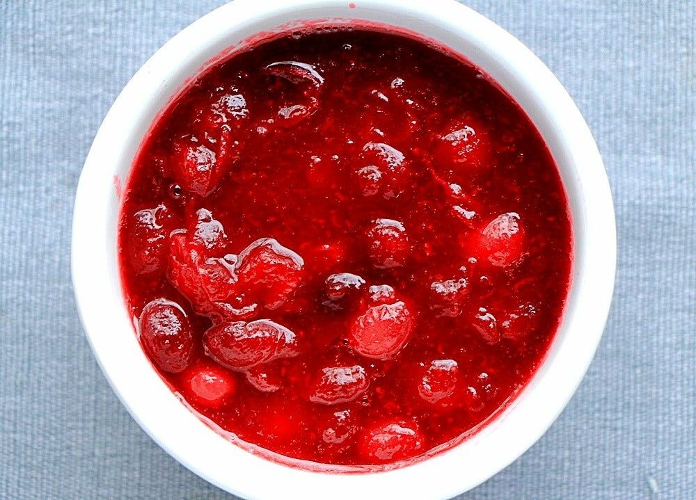 Cranberry sauce