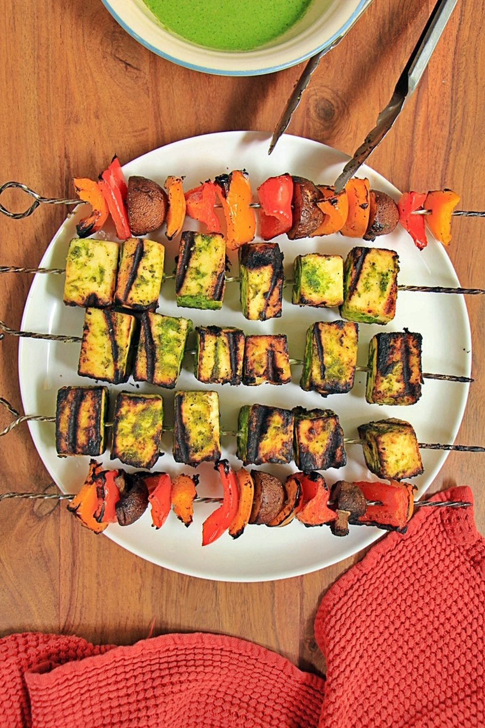 Green goddess paneer
