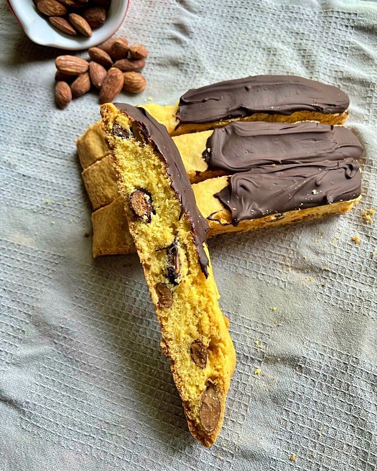 Crunchy Almond Biscotti