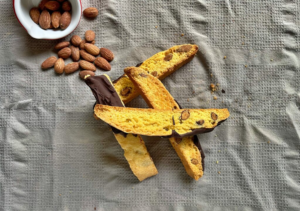 Almond biscotti