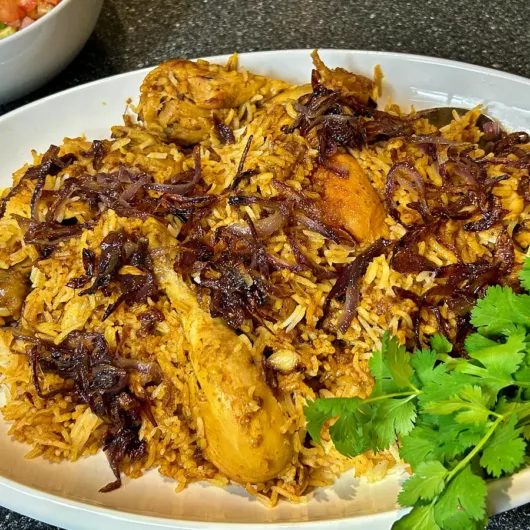 Chicken biryani