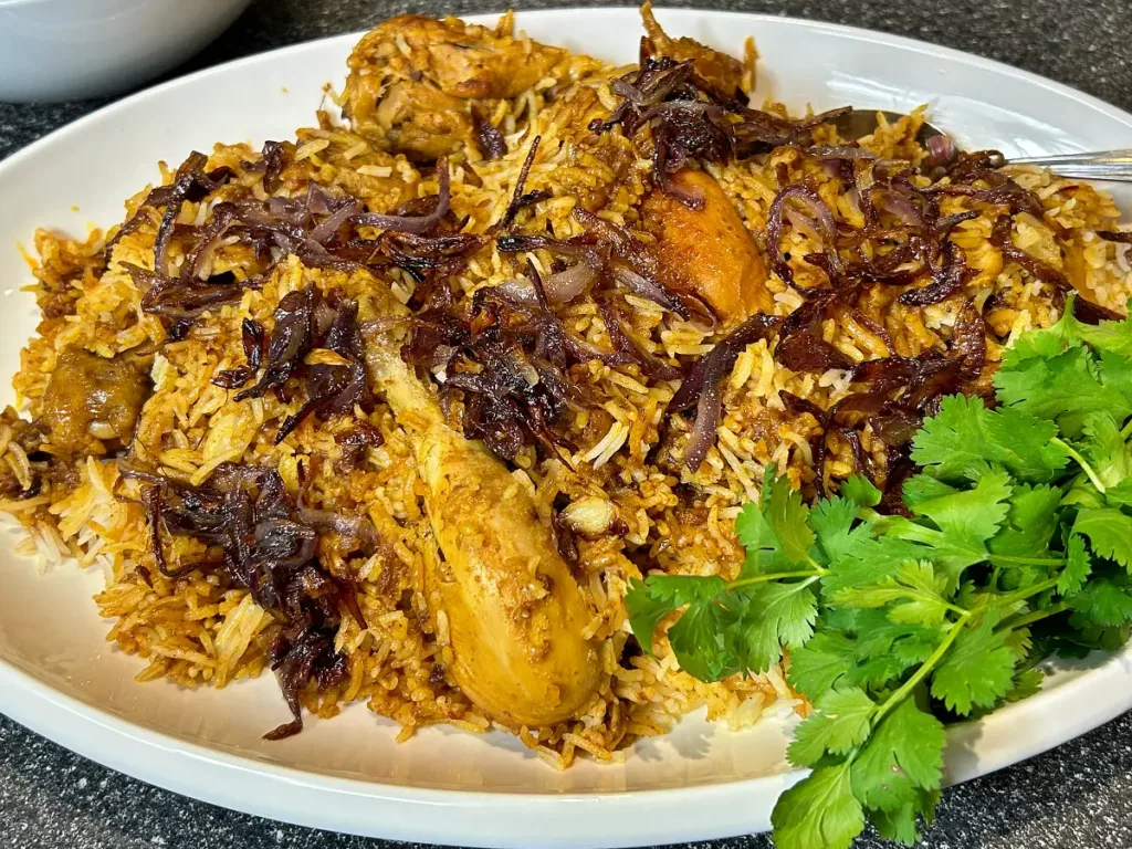 Chicken biryani