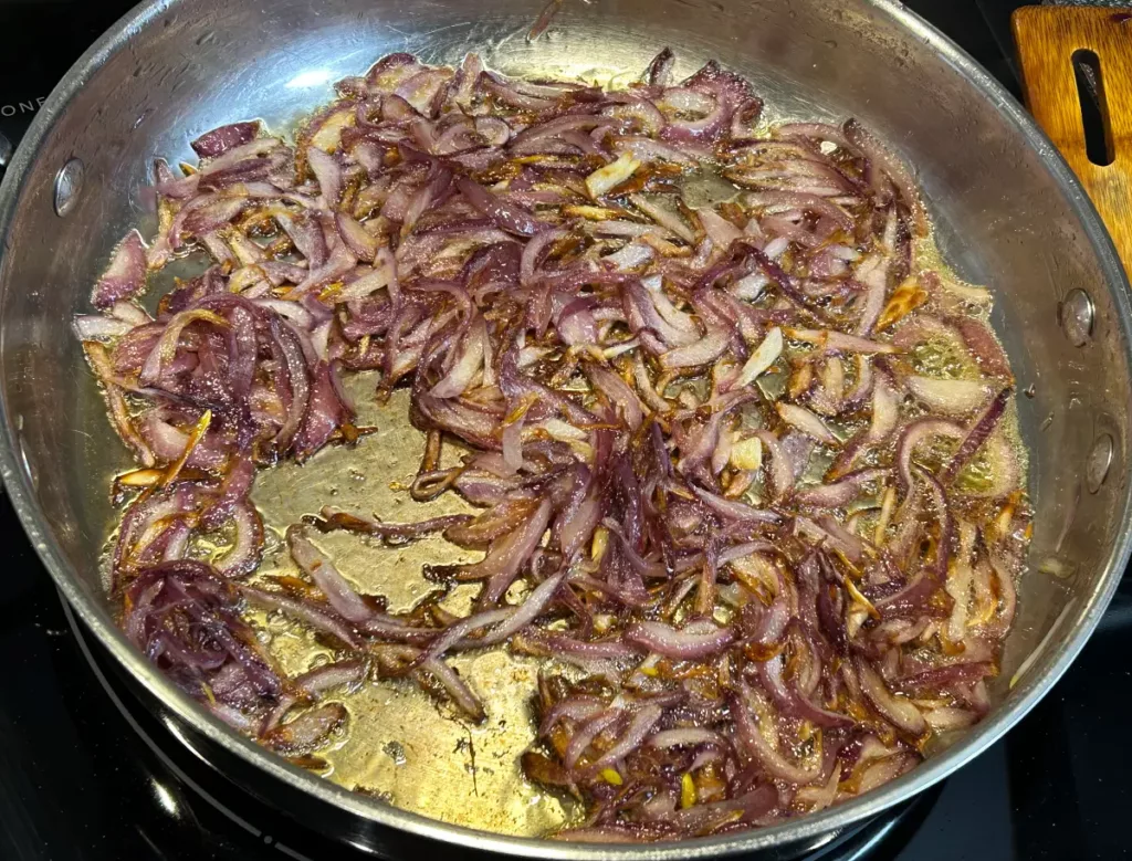 Onions for biryani