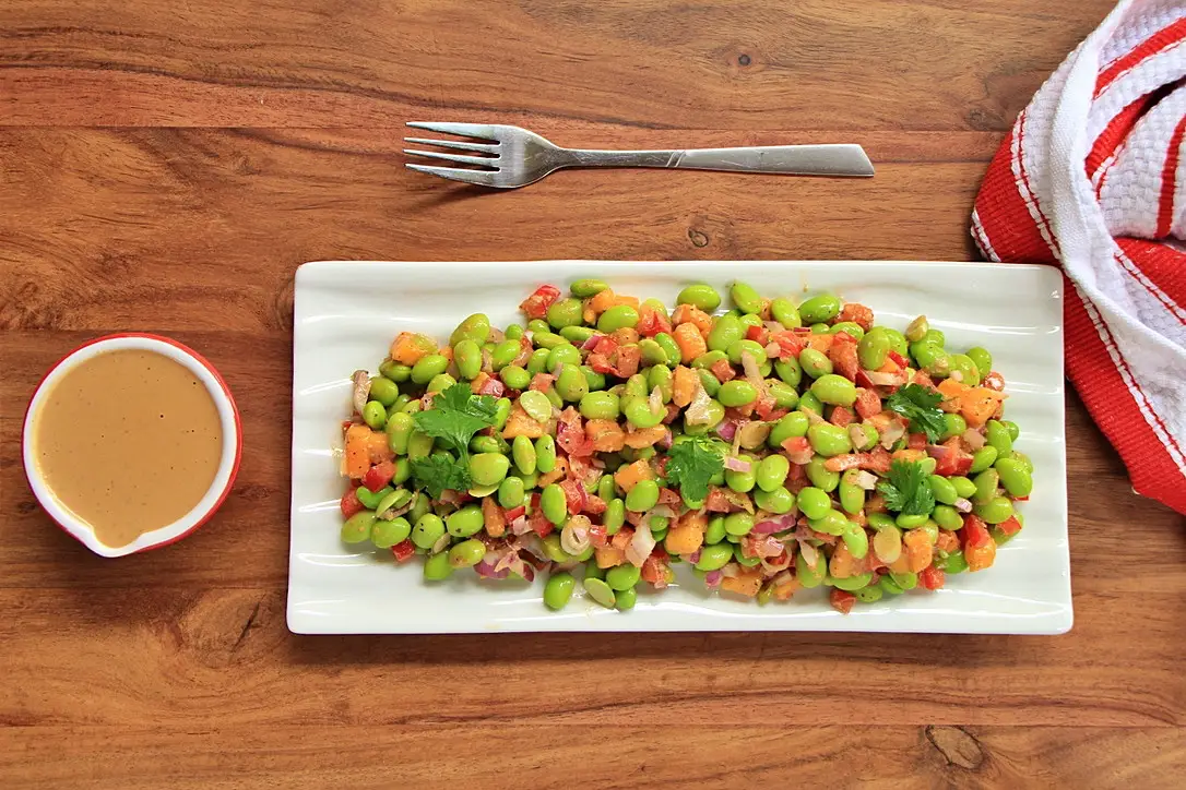 Edamame and Mango Salad