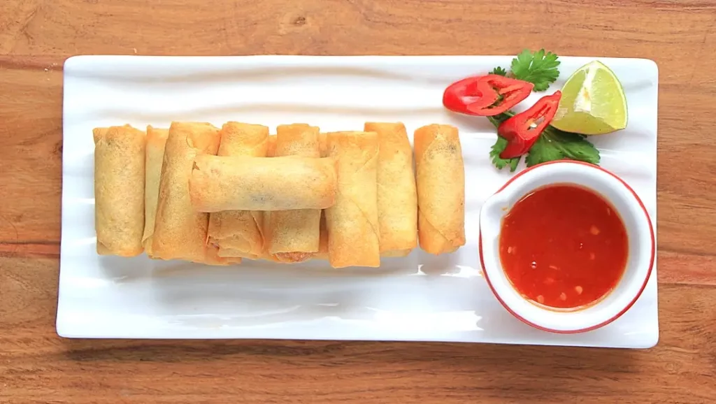 Chinese Pork Spring Rolls