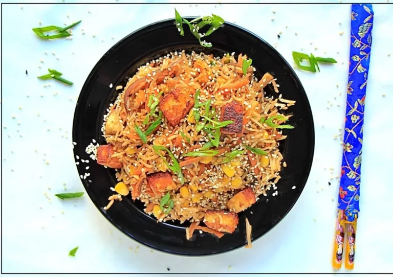 Flavourful Paneer Fried Rice