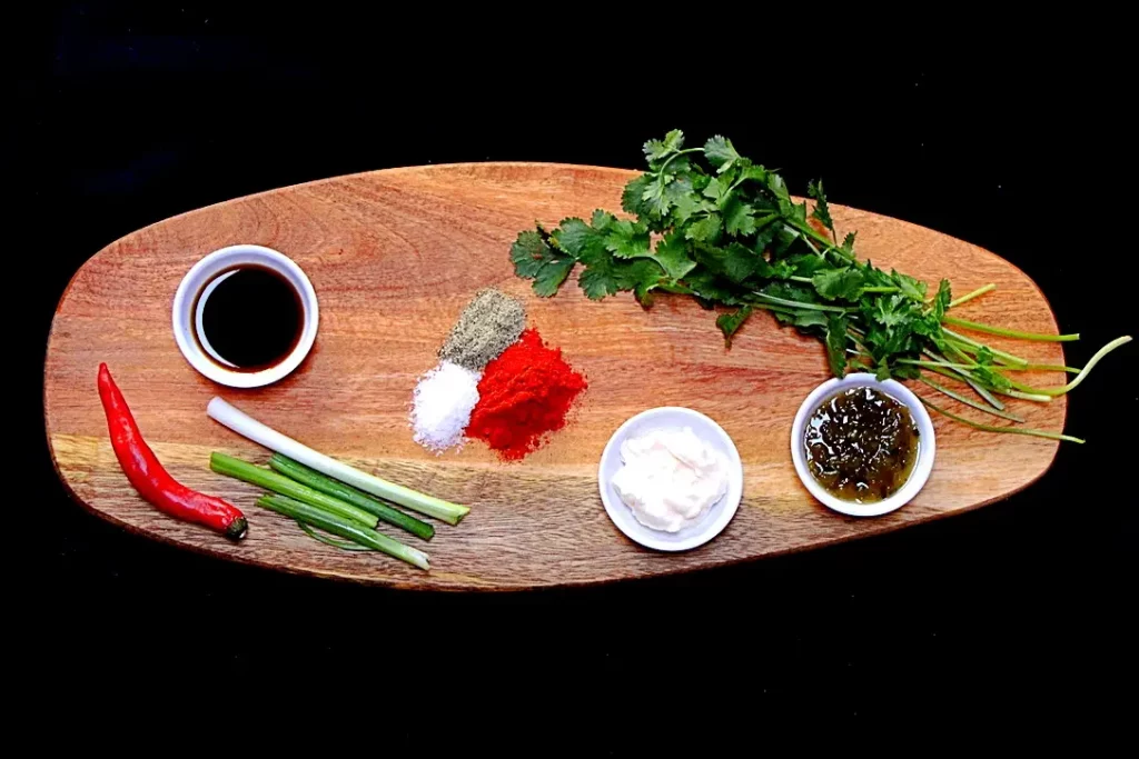 Warm potato salad ingredients