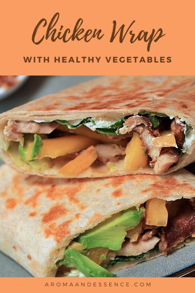 Healthy Grilled Chicken Wraps