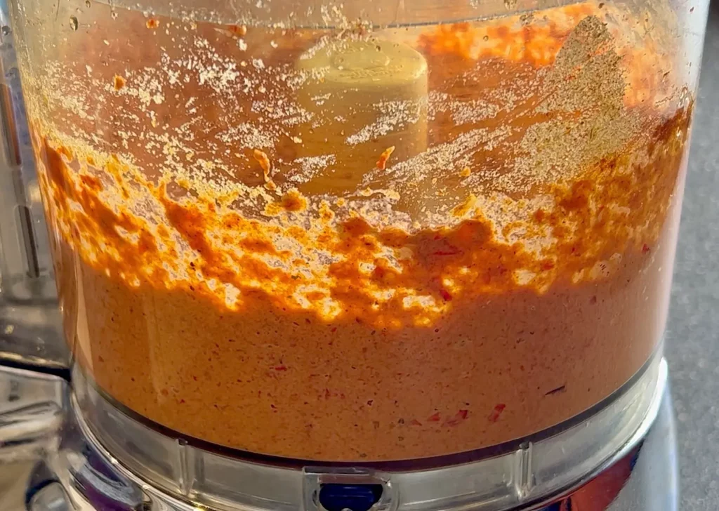 Muhammara in processor