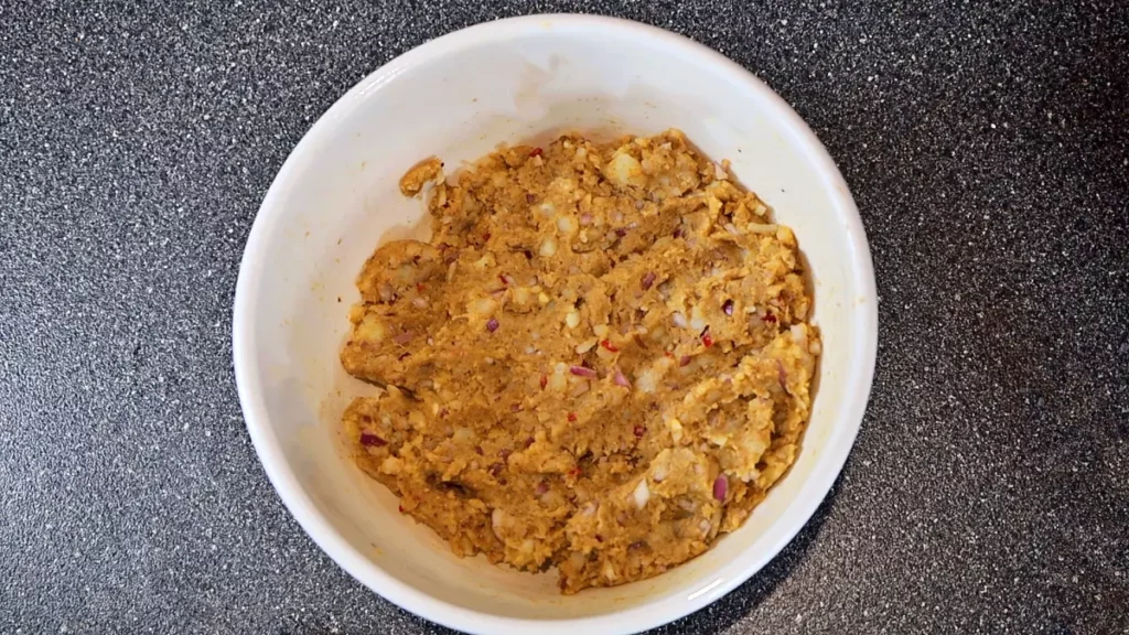 Aloo tikki mixture