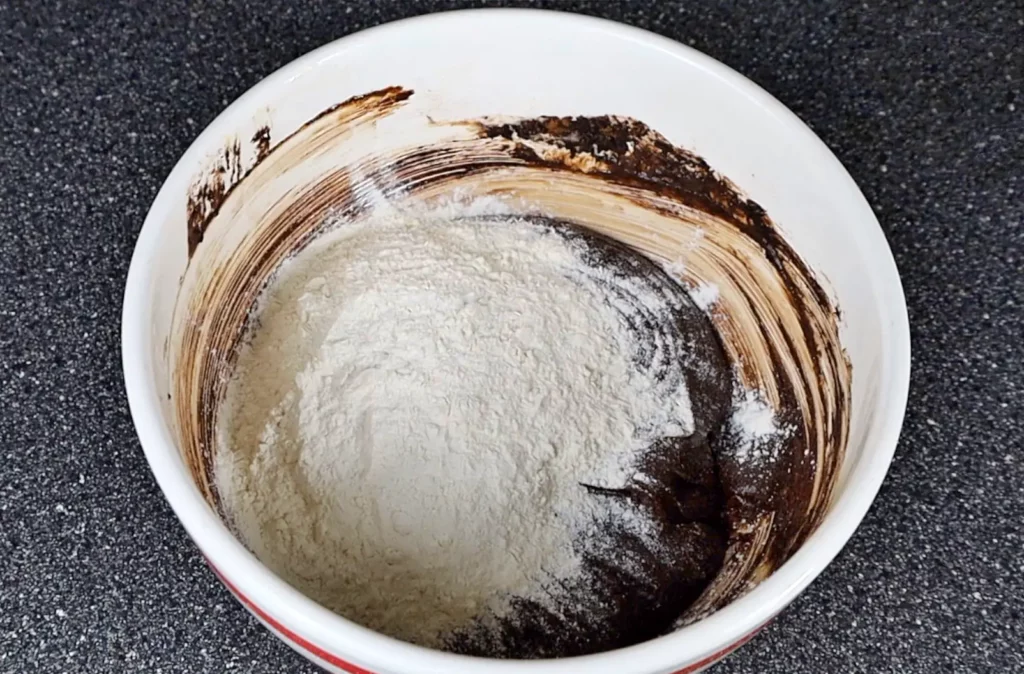 Flour in Brownie mix