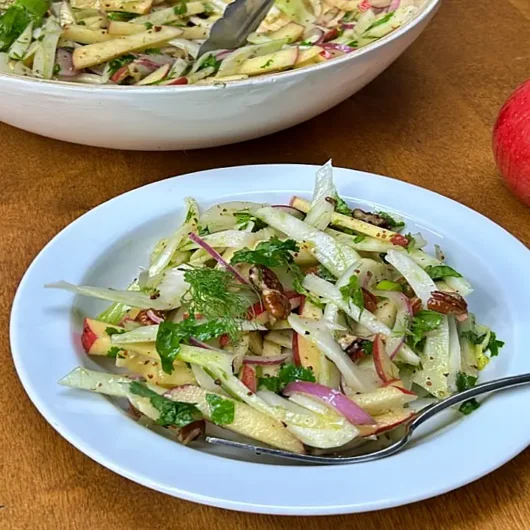 Fennel and apple salad