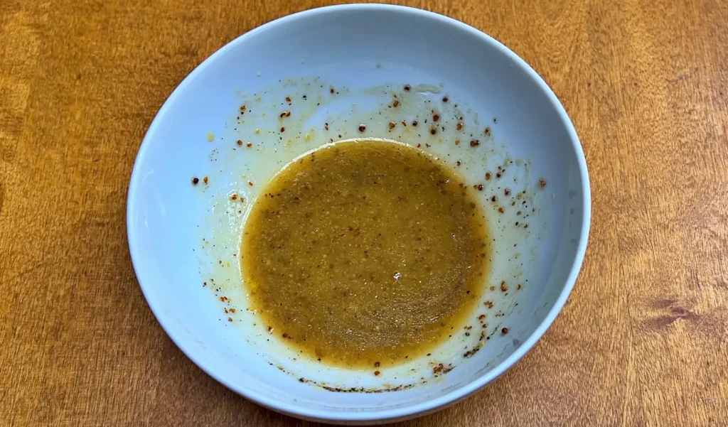 Fennel and apple salad dressing