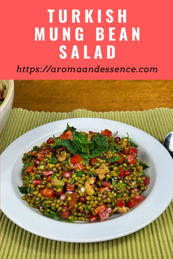 Turkish Mung Bean Salad