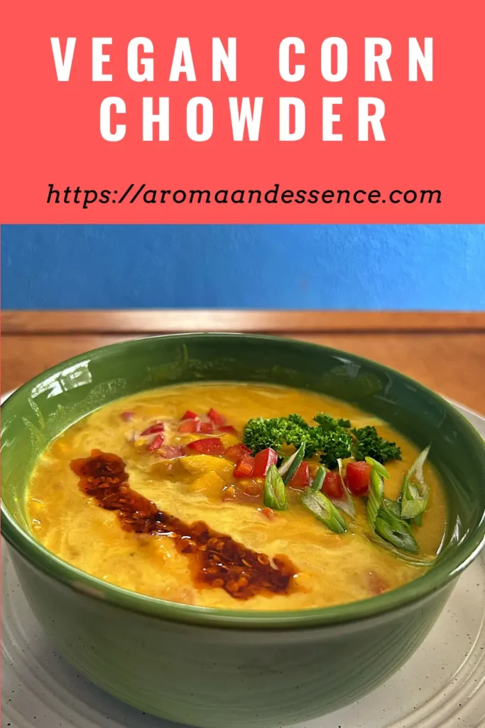 Creamy Vegan Corn Chowder