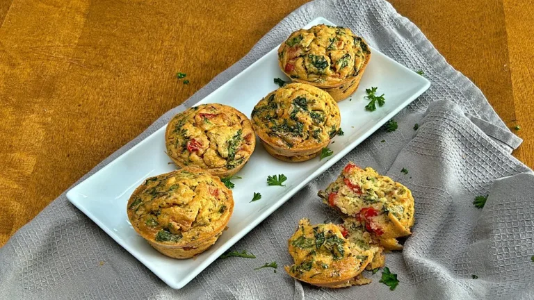 Chickpea flour muffins