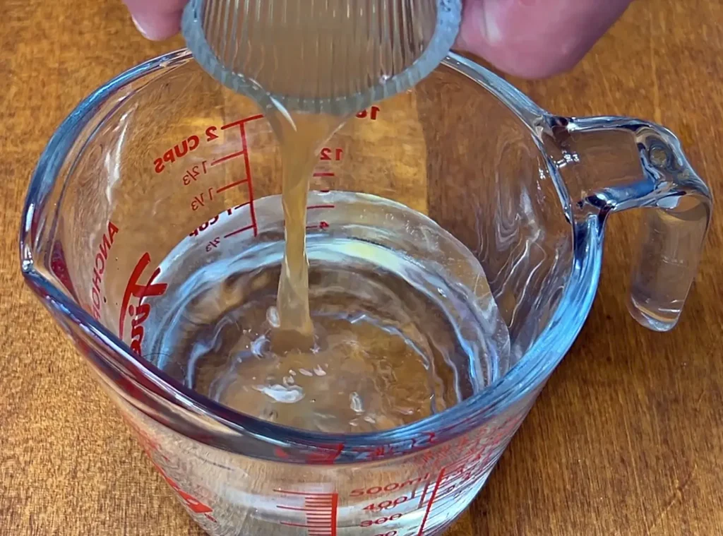 Chickpea flour muffins water and vinegar