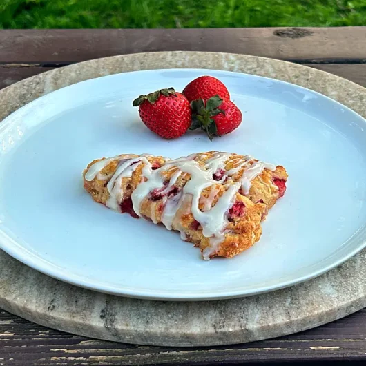Strawberry Scones