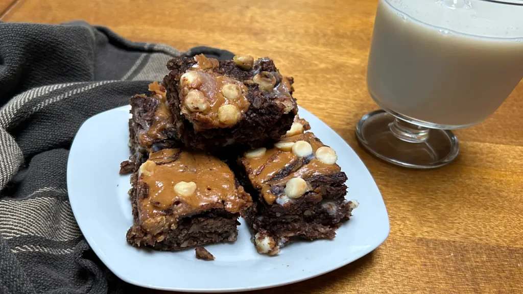 Oatmeal banana squares