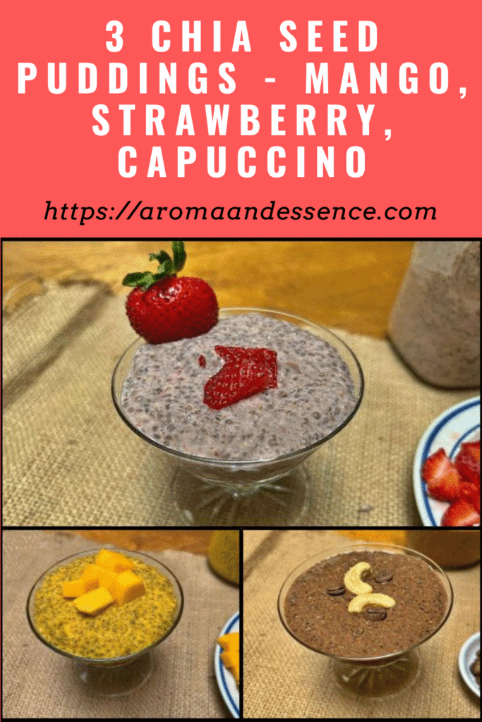 3 Chia Seed Puddings