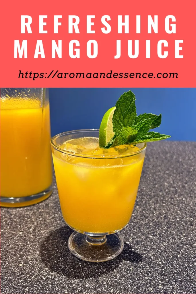 Refreshing Mango Juice