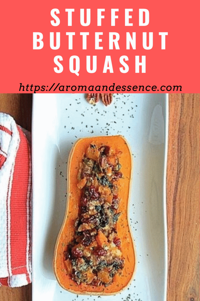 Vegetarian Baked Stuffed Squash
